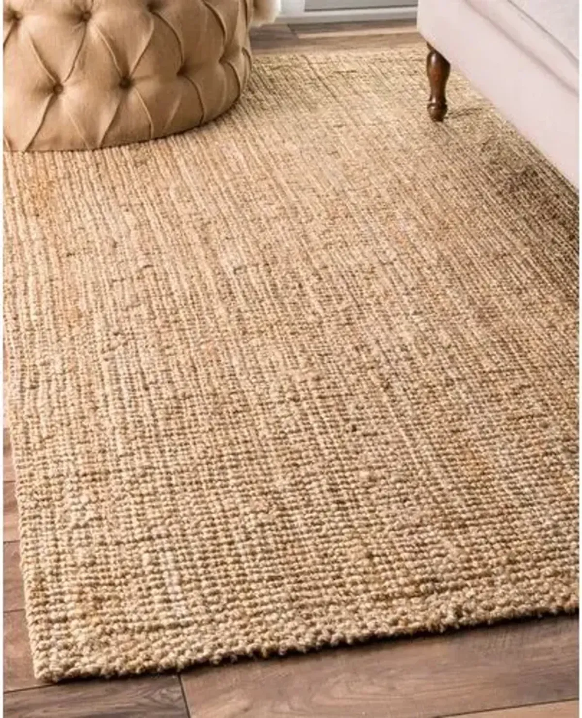 Arianna Jute Rug - Natural - Beige - Beige