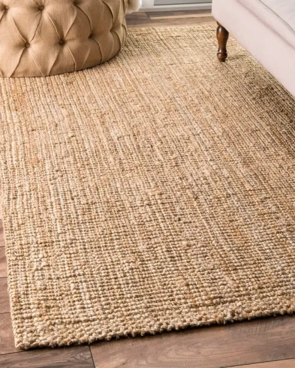 Arianna Jute Rug - Natural - Beige - Beige
