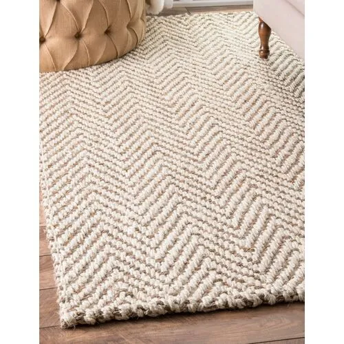 Charlotte Jute Rug - Ivory - Ivory