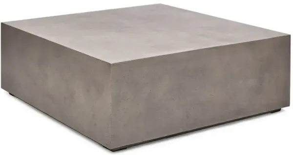 Elwood Indoor/Outdoor Square Concrete Coffee Table