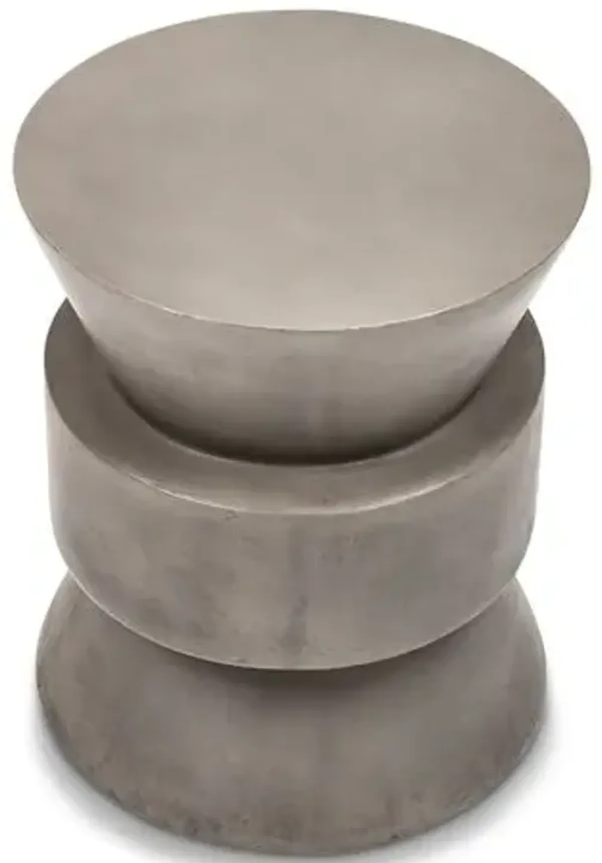 Artem Concrete Stool - Gray