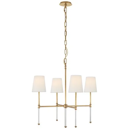 Visual Comfort - Camille Chandelier - Antique Brass - Gold