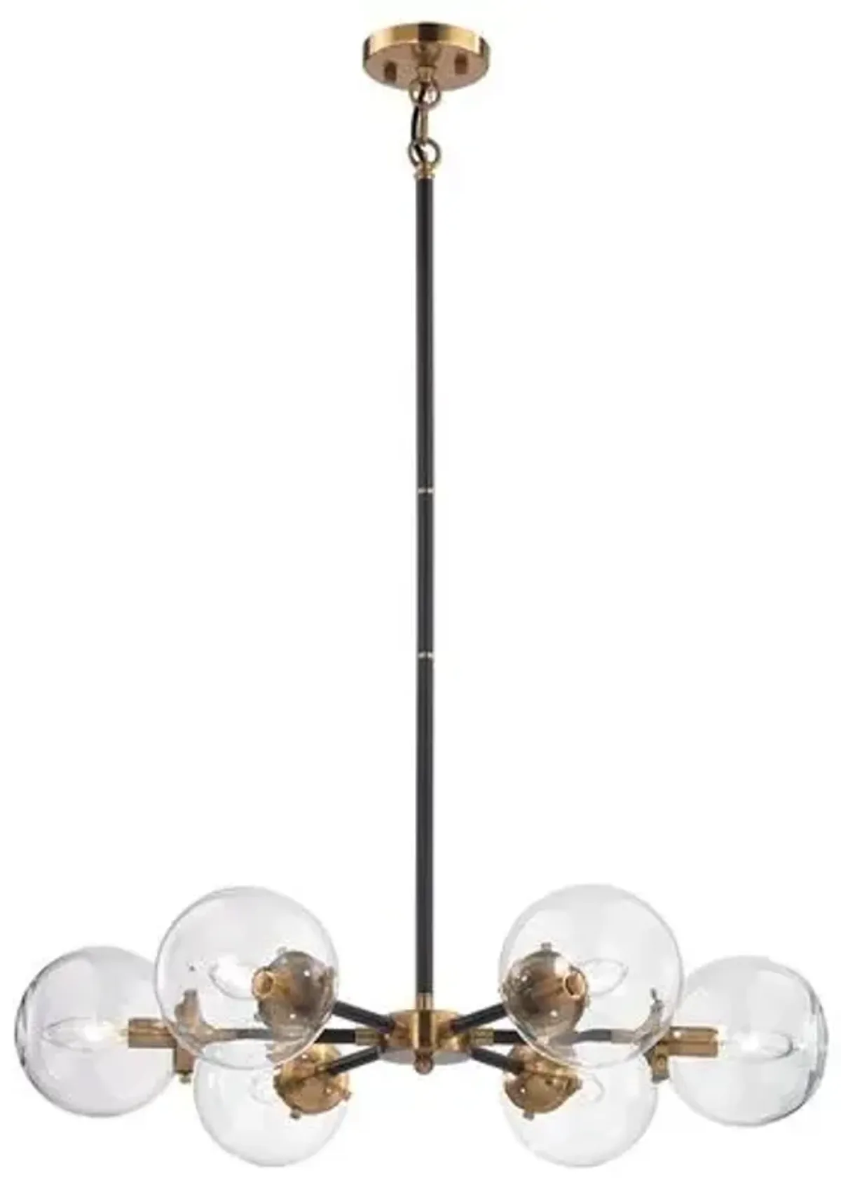 Boudreaux 6-Light Chandelier - Black