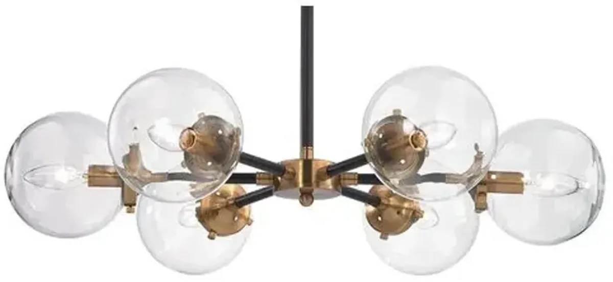 Boudreaux 6-Light Chandelier - Black