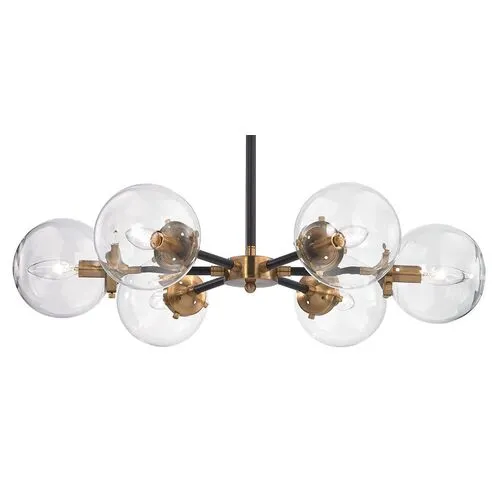 Boudreaux 6-Light Chandelier - Black