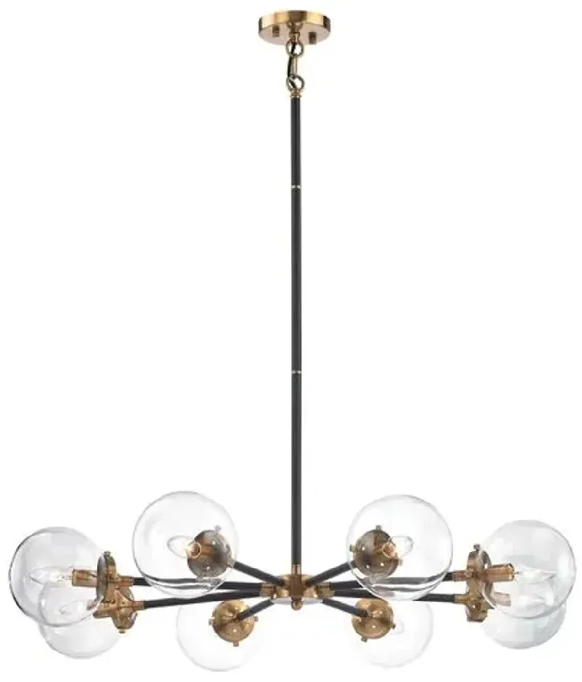 Boudreaux 8-Light Chandelier - Black