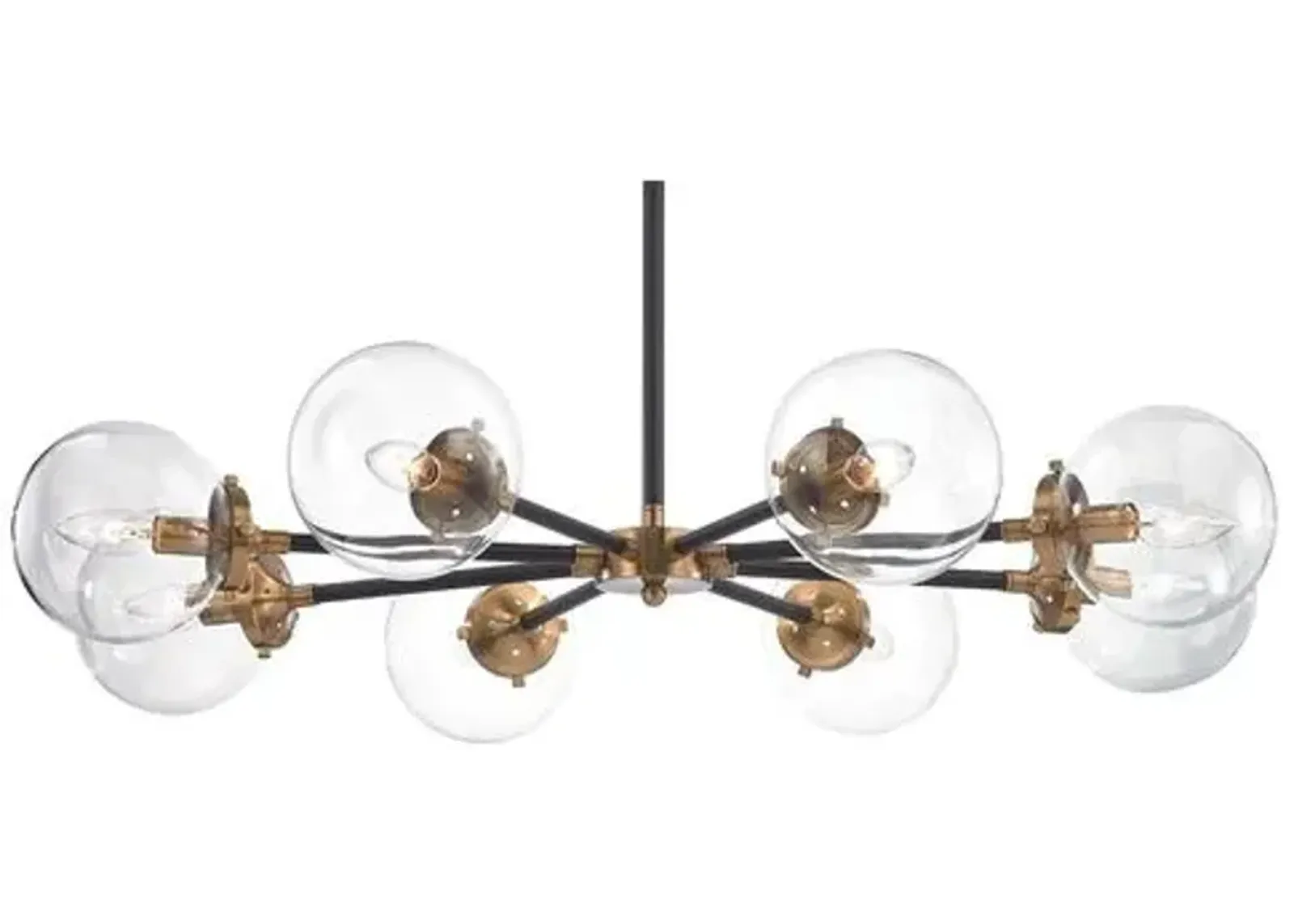 Boudreaux 8-Light Chandelier - Black