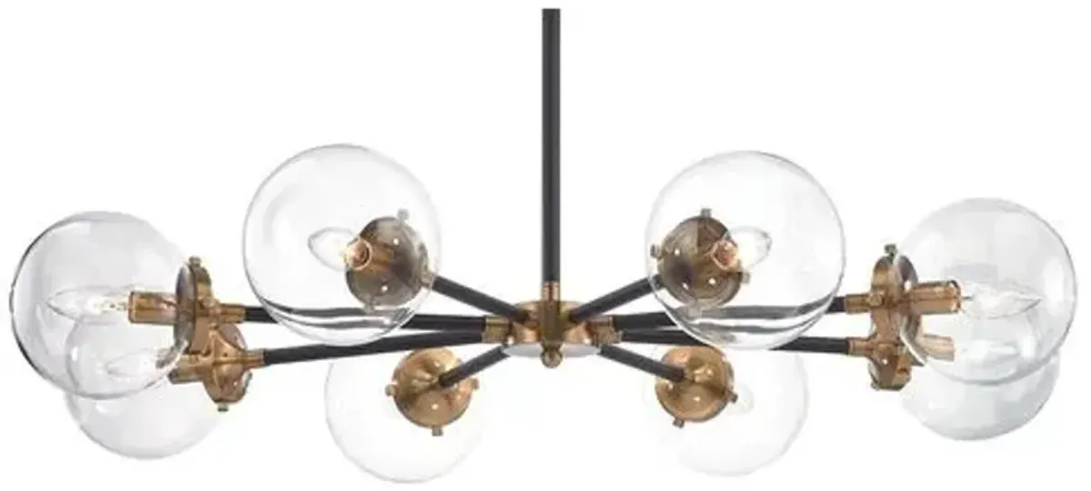 Boudreaux 8-Light Chandelier - Black