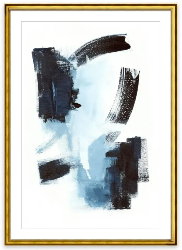 Ilana Greenberg, Blue Wind Painting