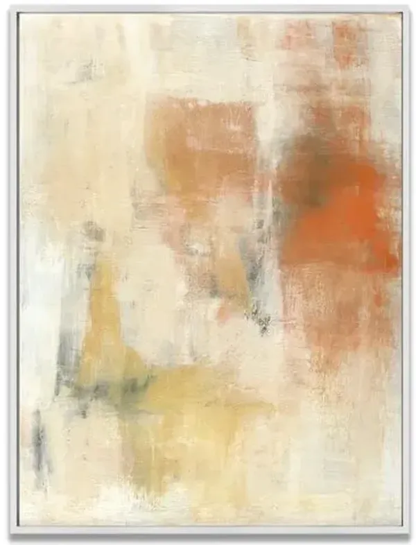 Ilana Greenberg - Tomorrow's Promises Painting - Orange