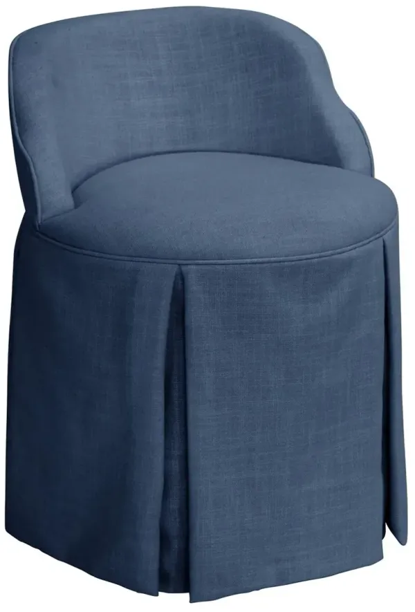Addie Vanity Stool, Linen