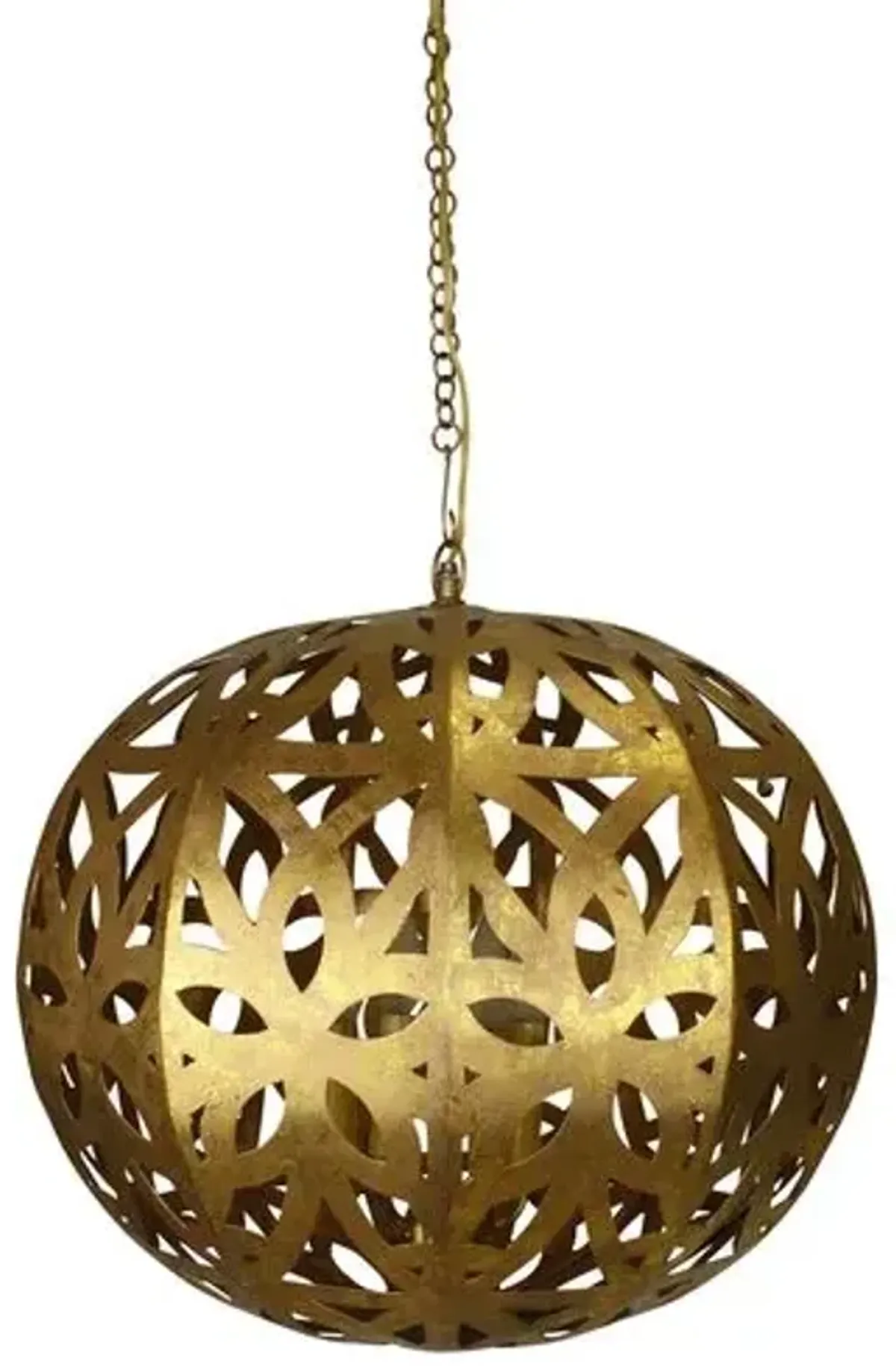 Marissa 4-Light Chandelier - Italian Gold