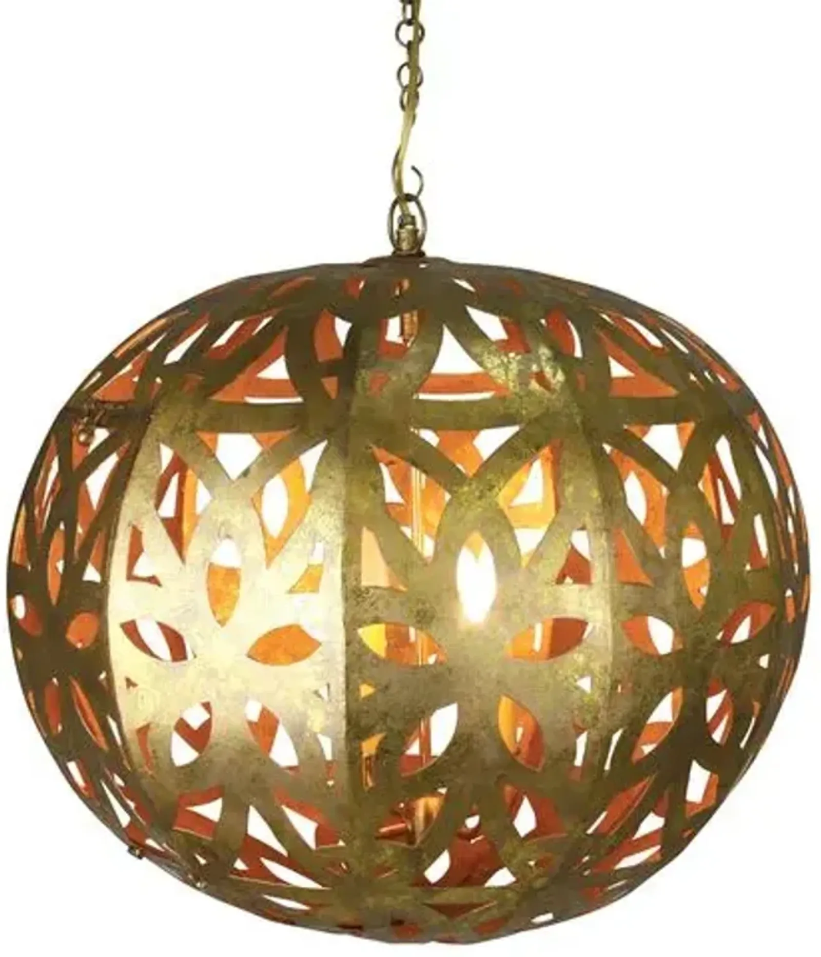 Marissa 4-Light Chandelier - Italian Gold