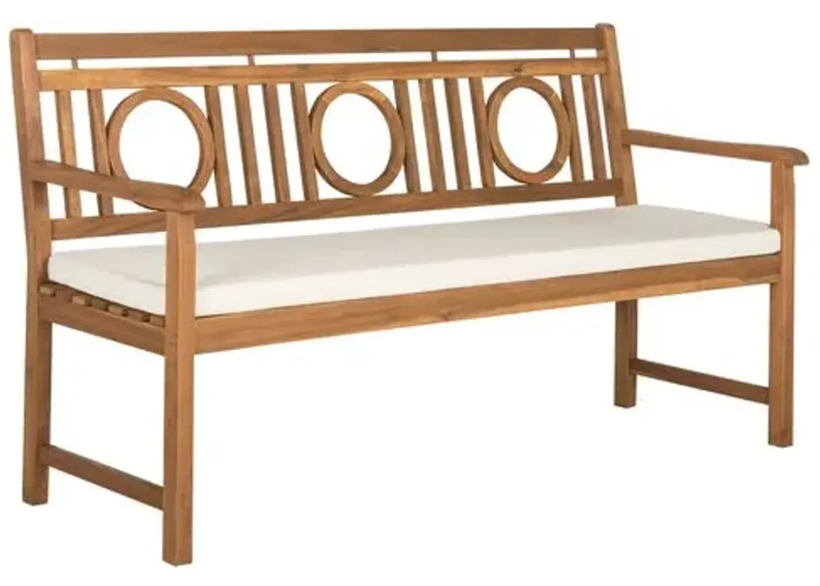 Praia Outdoor Bench - Natural - Beige