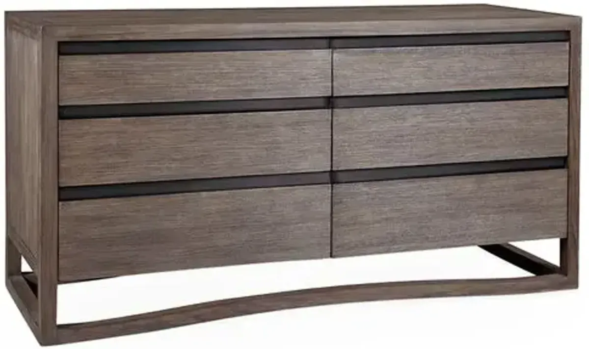 Dalton Dresser - Nutmeg - Brownstone Furniture