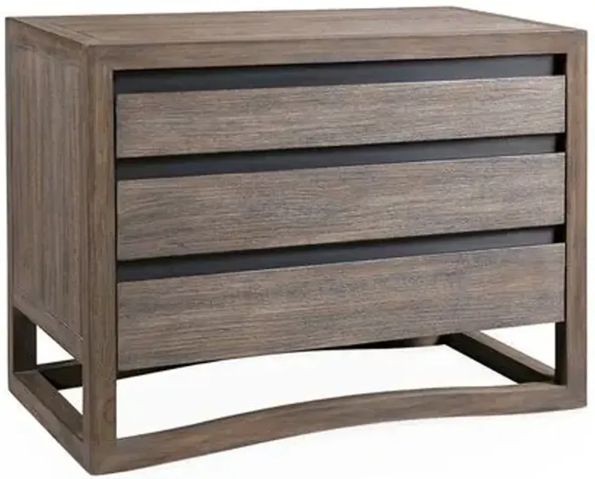 Dalton Nightstand - Nutmeg - Brownstone Furniture