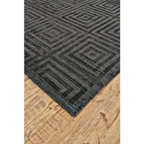 Fiona Rug - Dark Gray - Gray