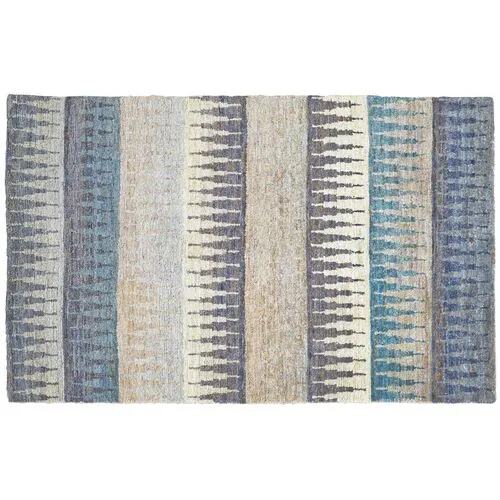 Delilah Jute Rug - Indigo - Blue - Blue