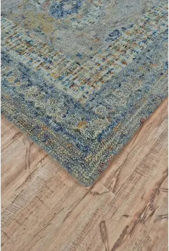 Aurora Rug - Blue - Blue