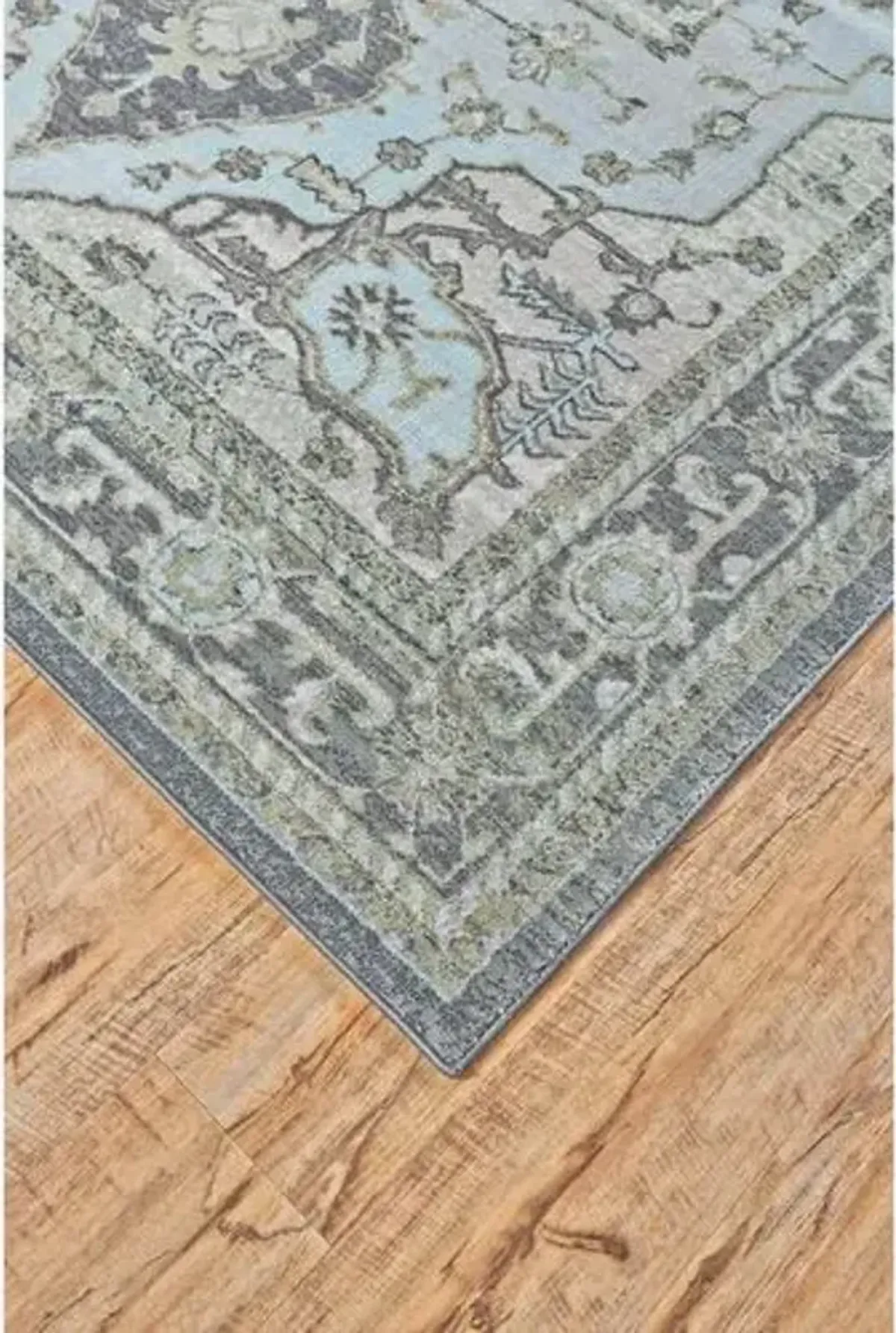 Adara Rug - Blue/Taupe - Blue