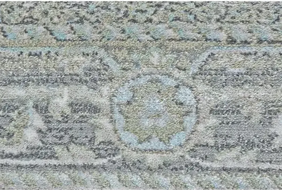 Adara Rug - Blue/Taupe - Blue