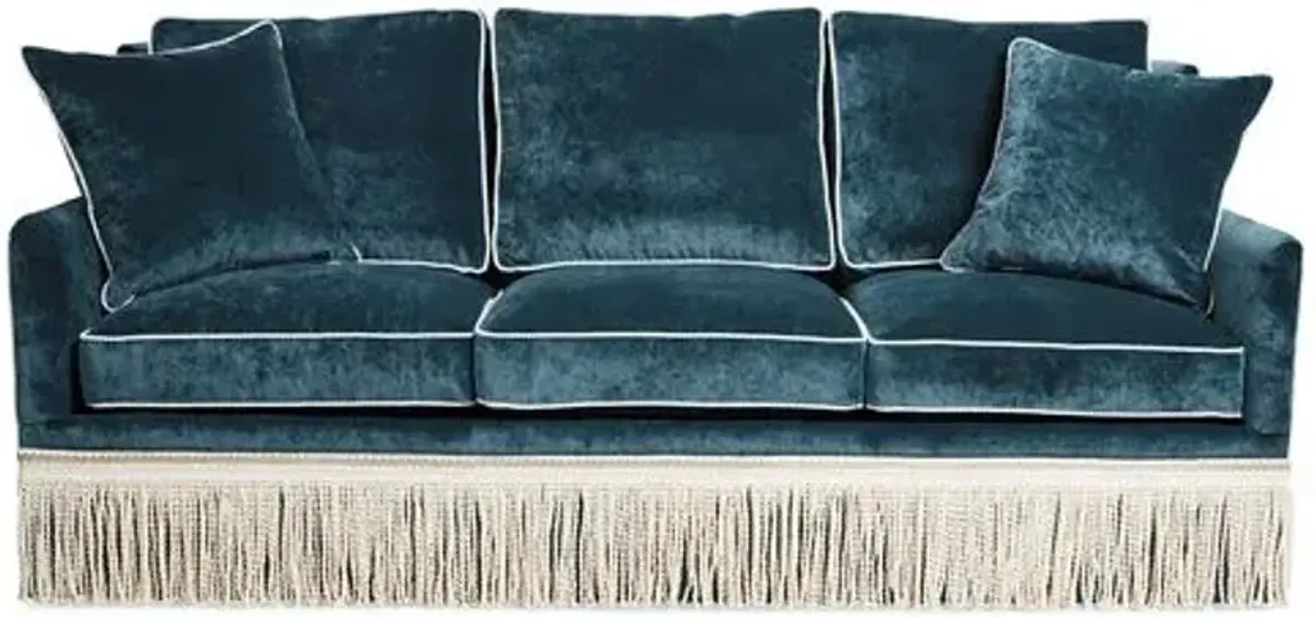 Portsmouth Sofa - Teal Velvet