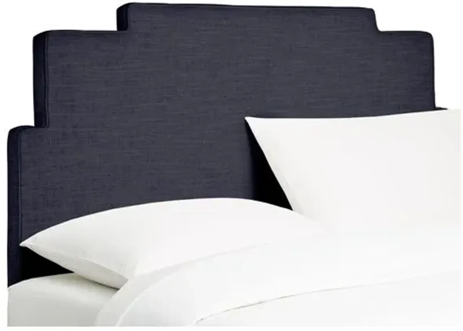 Paxton Linen Headboard - Blue