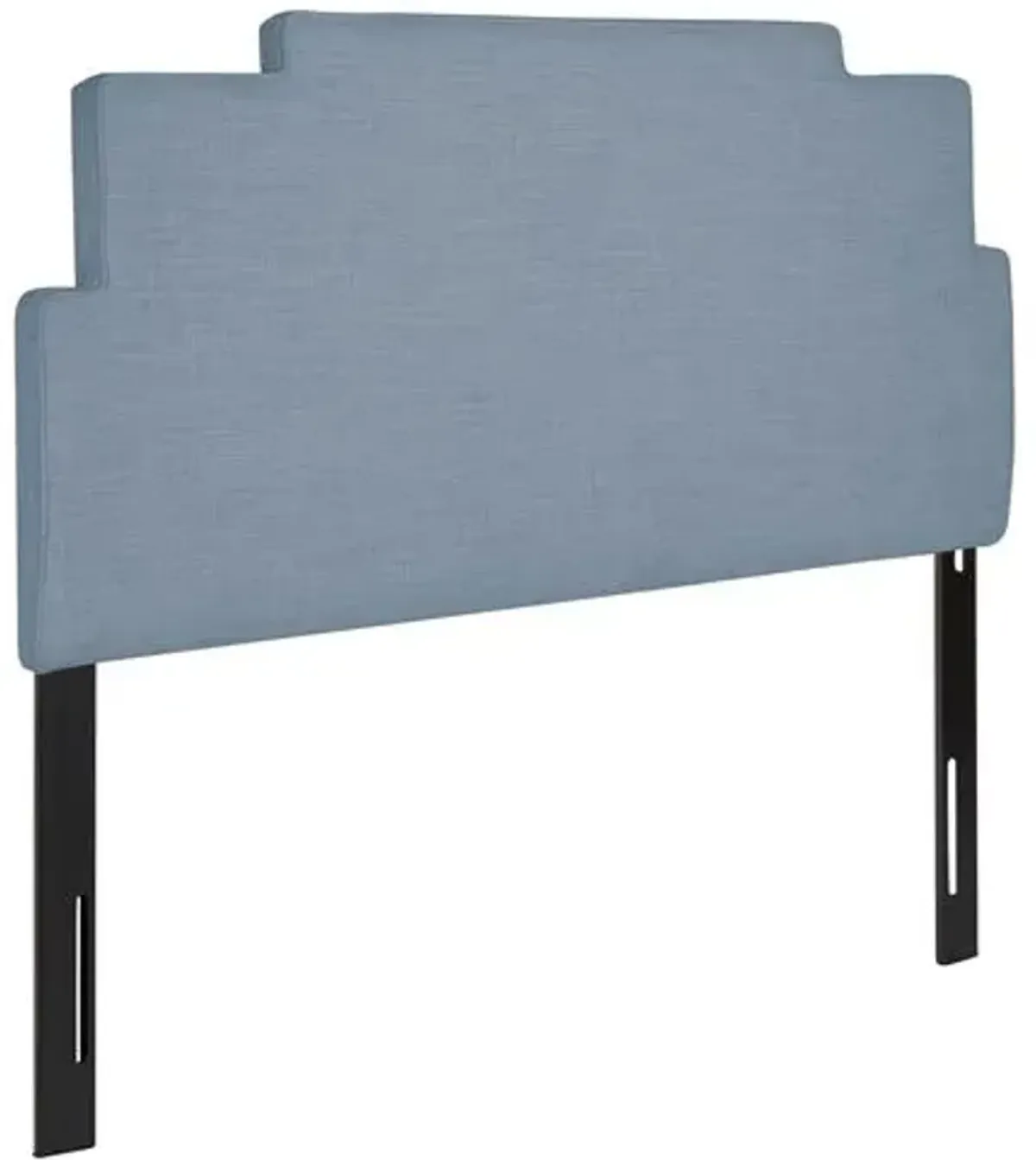 Paxton Linen Headboard - Blue