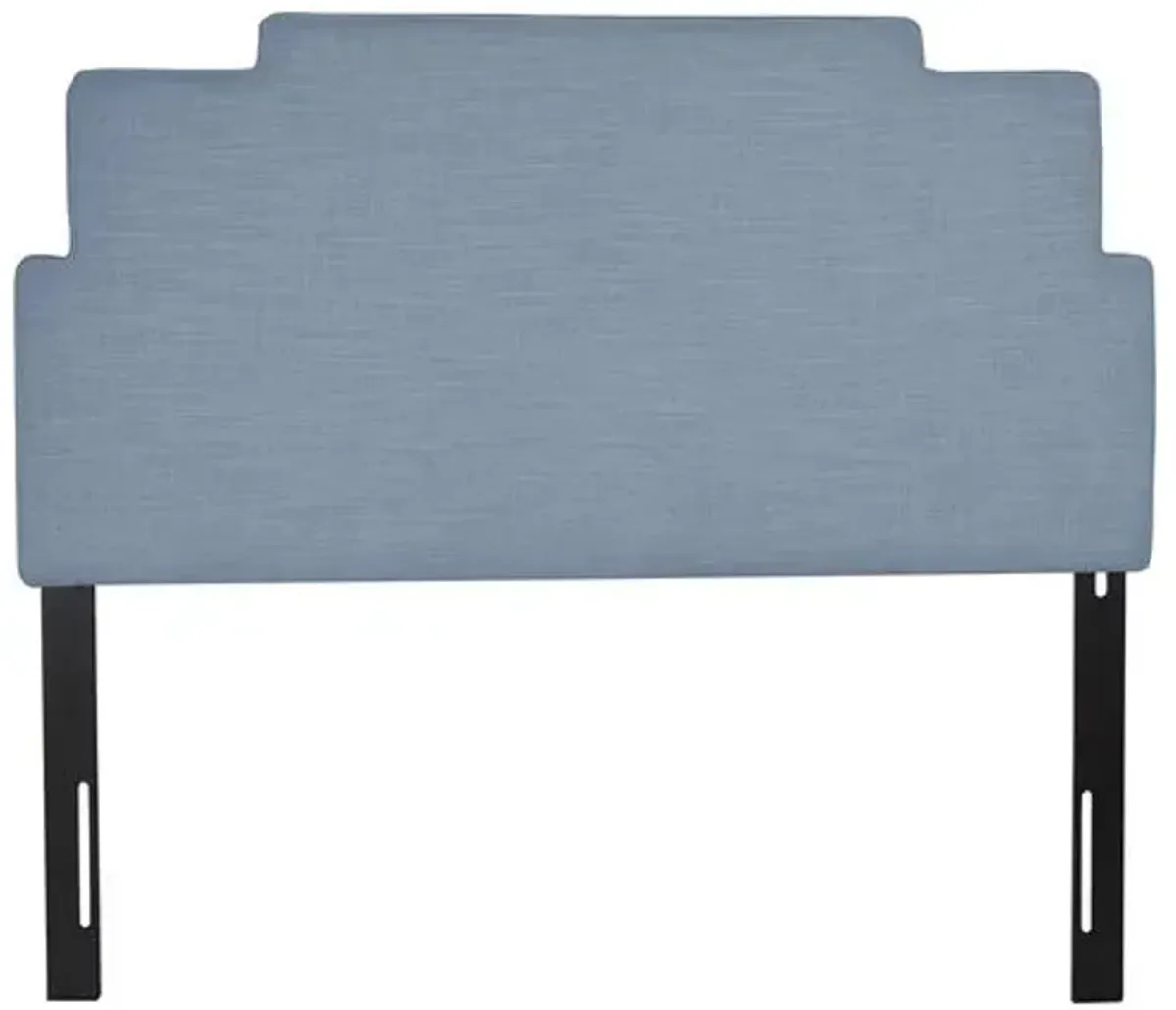 Paxton Linen Headboard - Blue