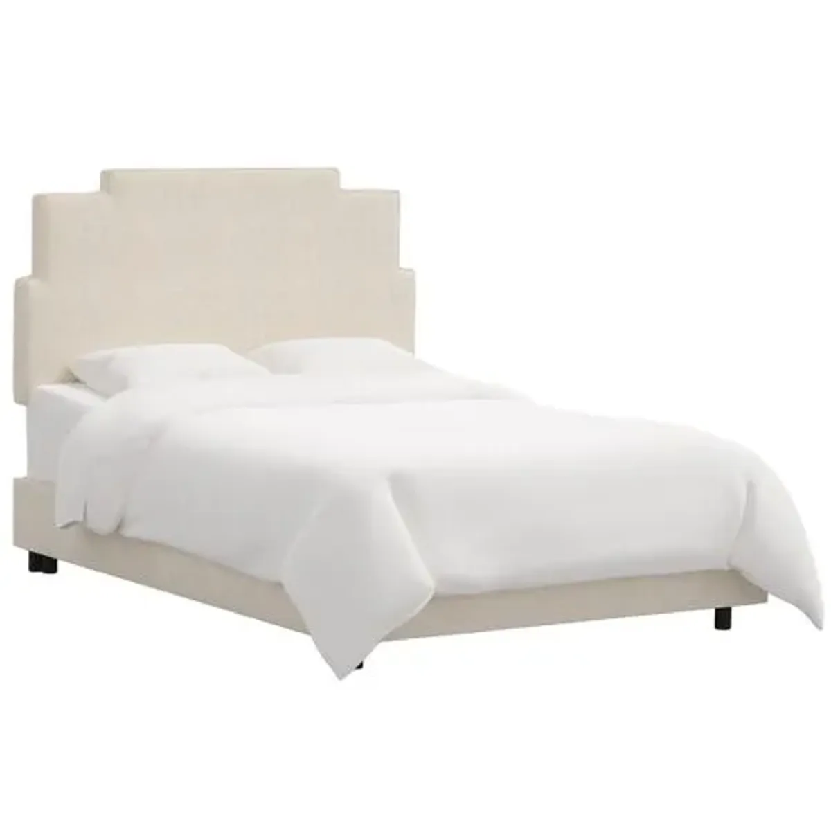 Paxton Linen Bed - Beige