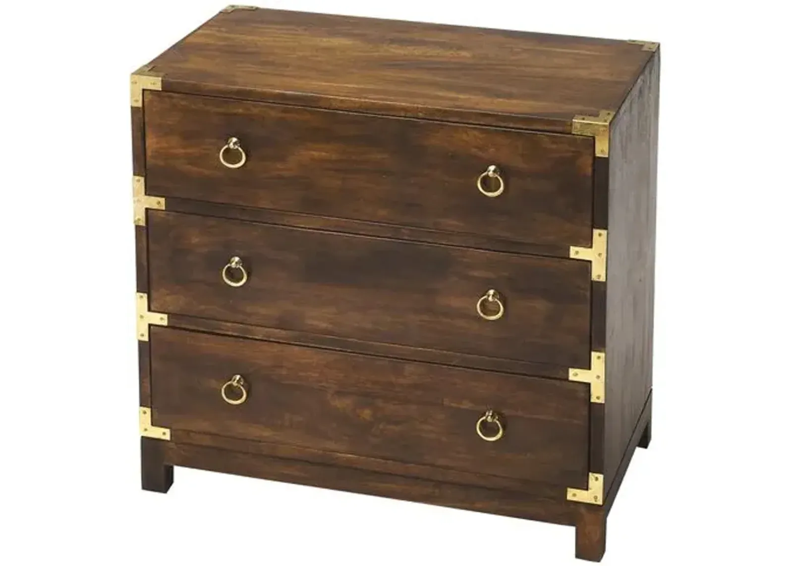 Lena Campaign Dresser - Brown