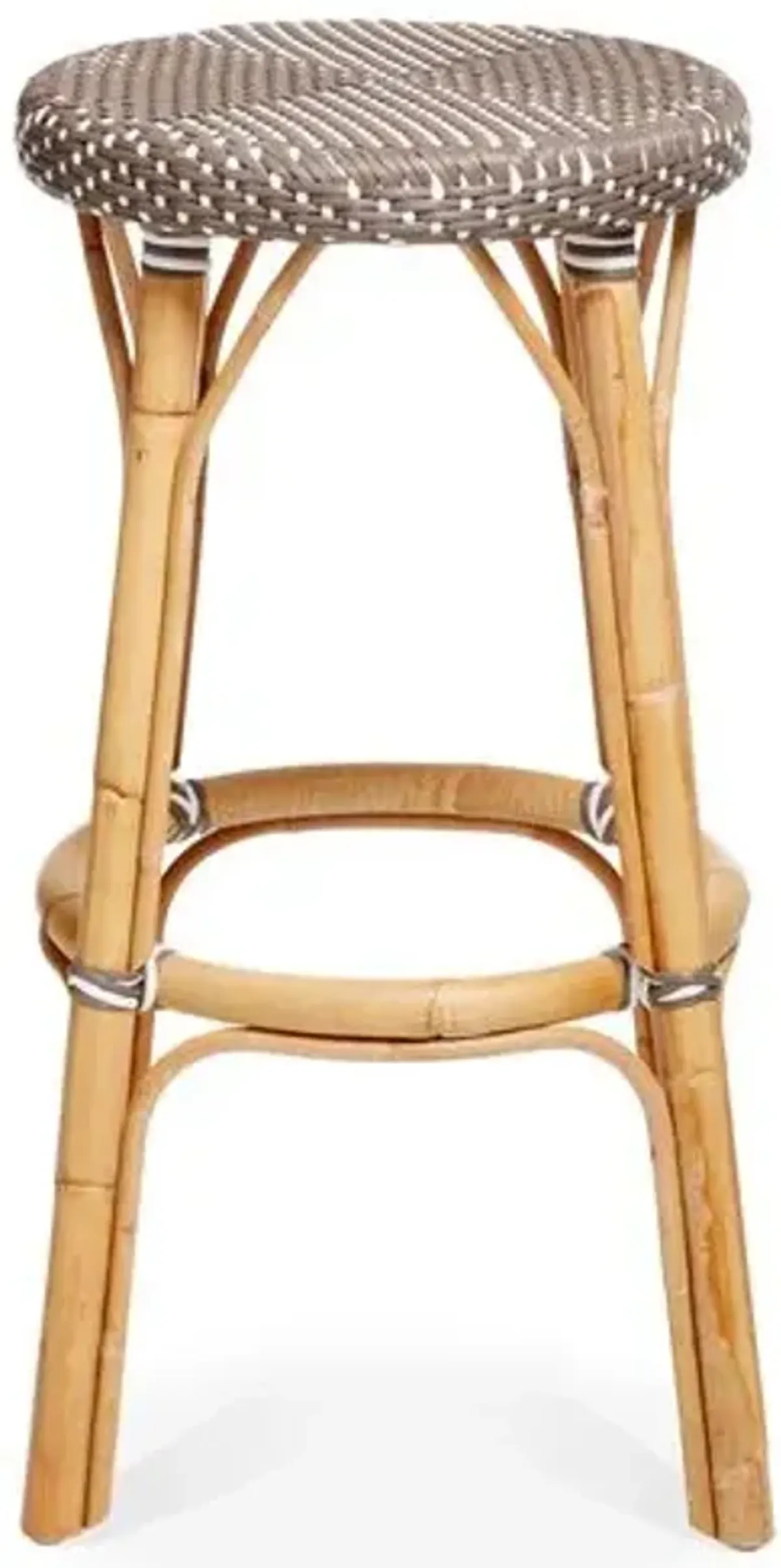 Simone Barstool - Cappuccino/White - Sika Design - Brown