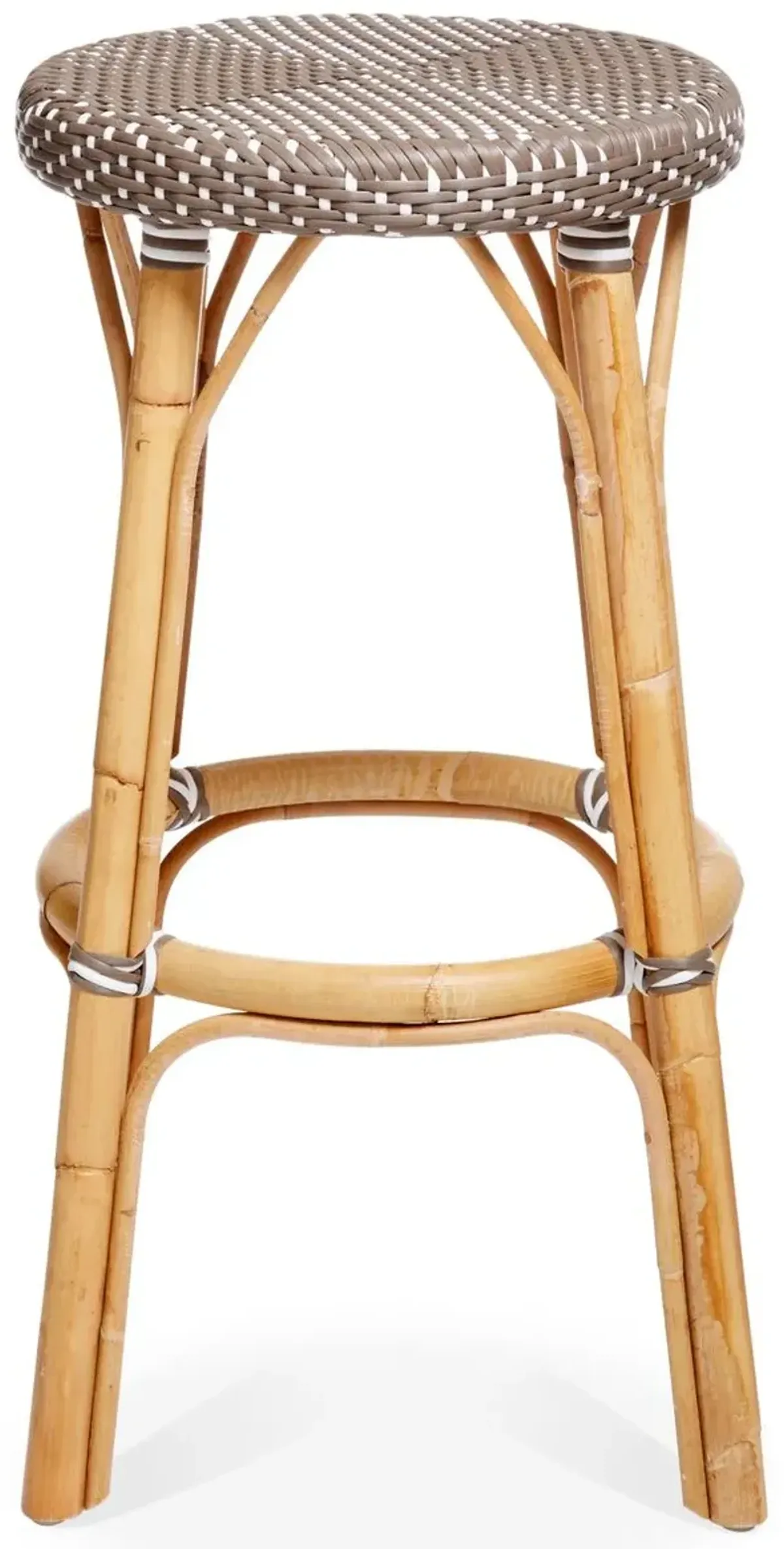 Simone Barstool - Cappuccino/White - Sika Design - Brown
