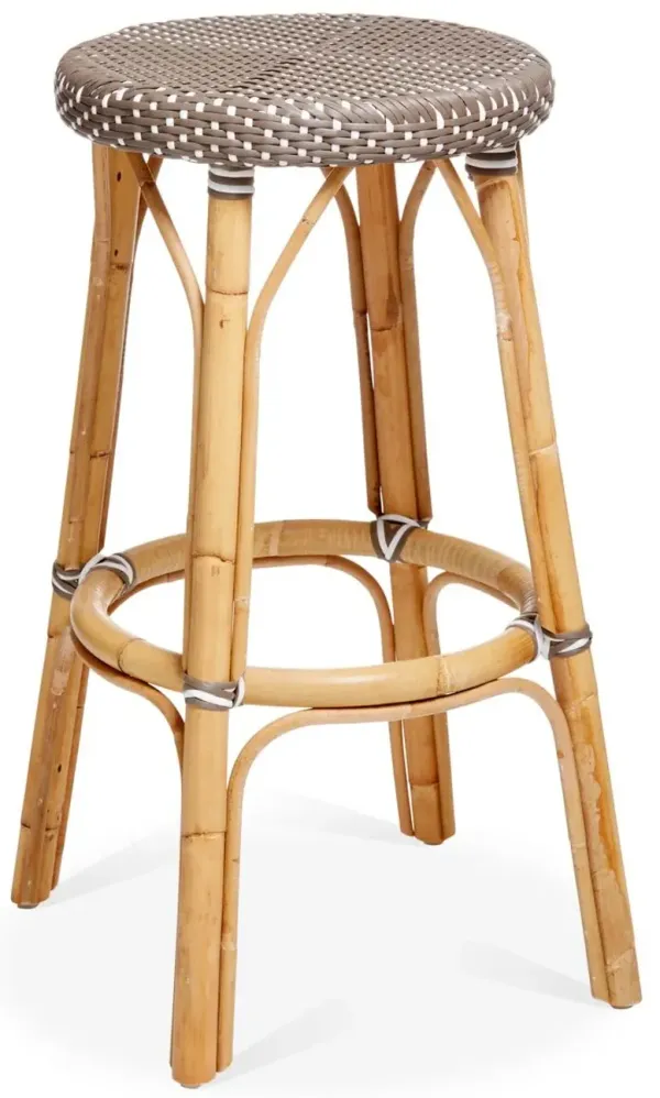 Simone Barstool - Cappuccino/White - Sika Design - Brown