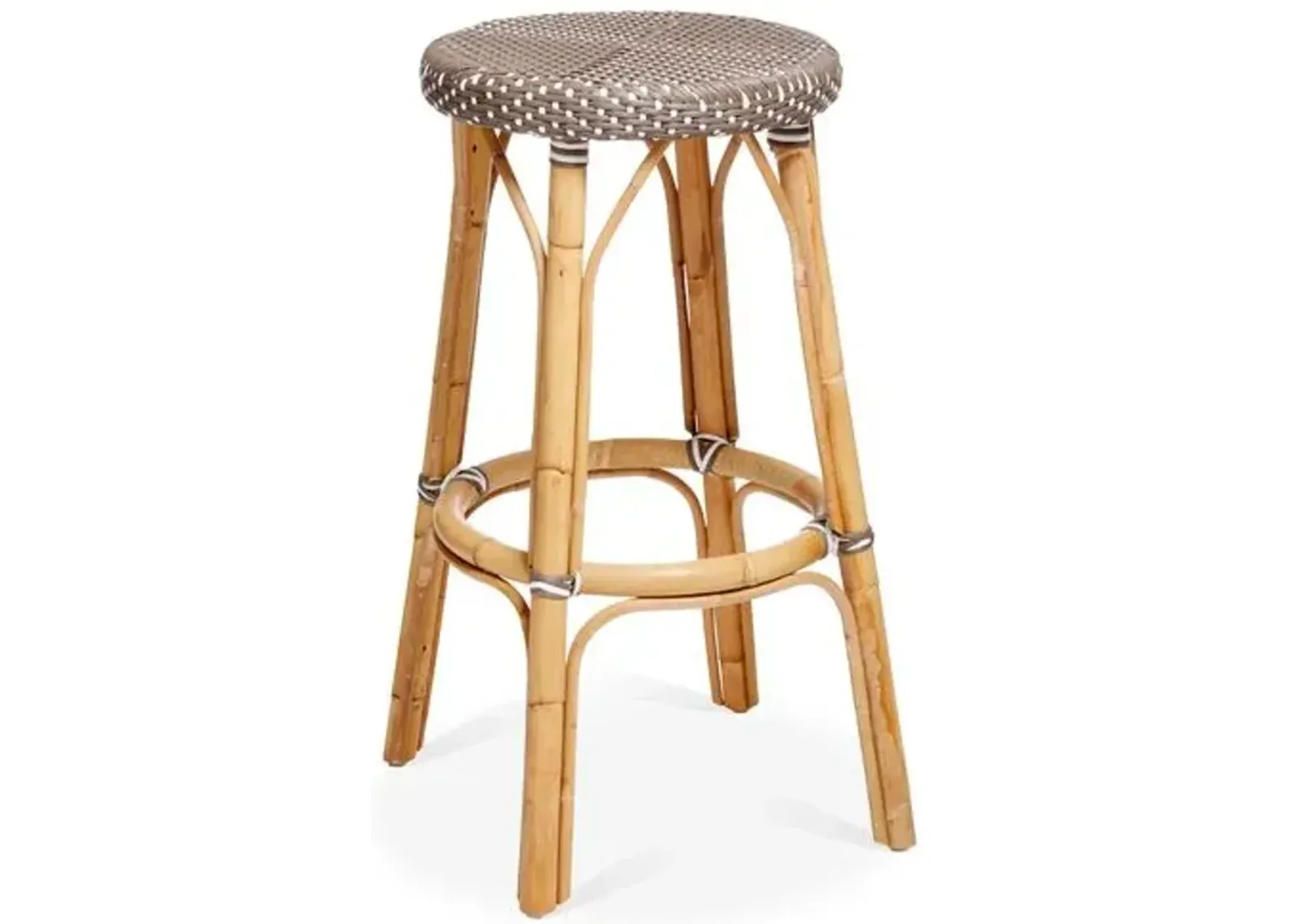 Simone Barstool - Cappuccino/White - Sika Design - Brown