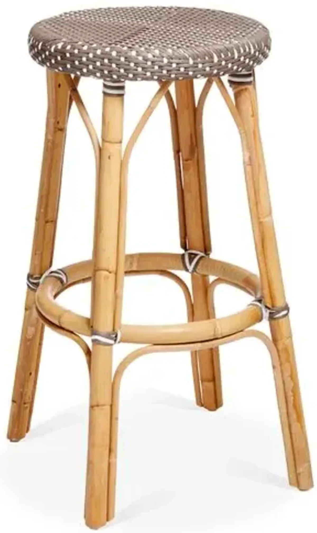 Simone Barstool - Cappuccino/White - Sika Design - Brown