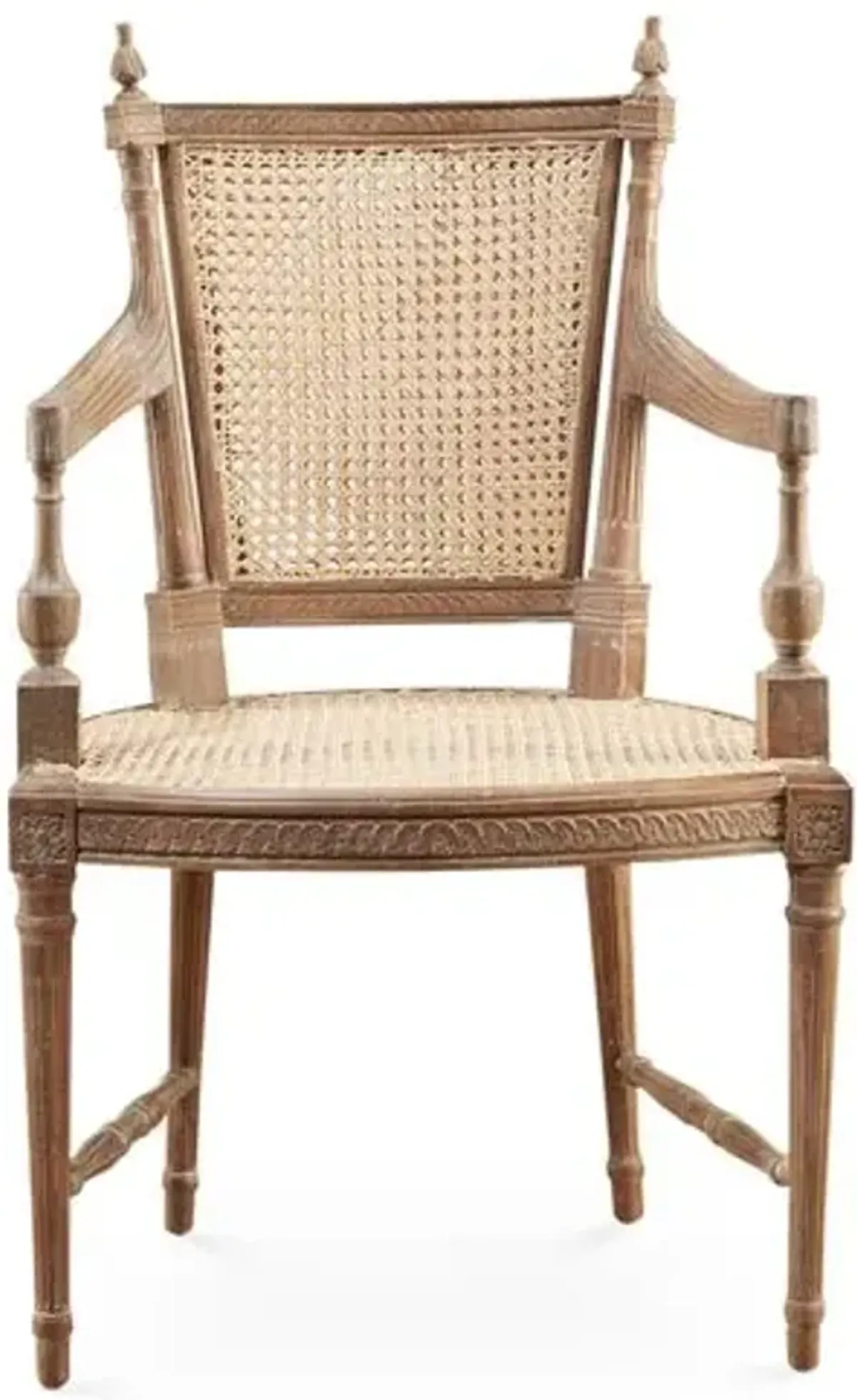 Hampton Wicker Armchair - Natural - Handcrafted - Beige