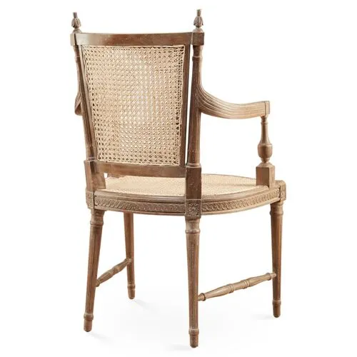 Hampton Wicker Armchair - Natural - Handcrafted - Beige