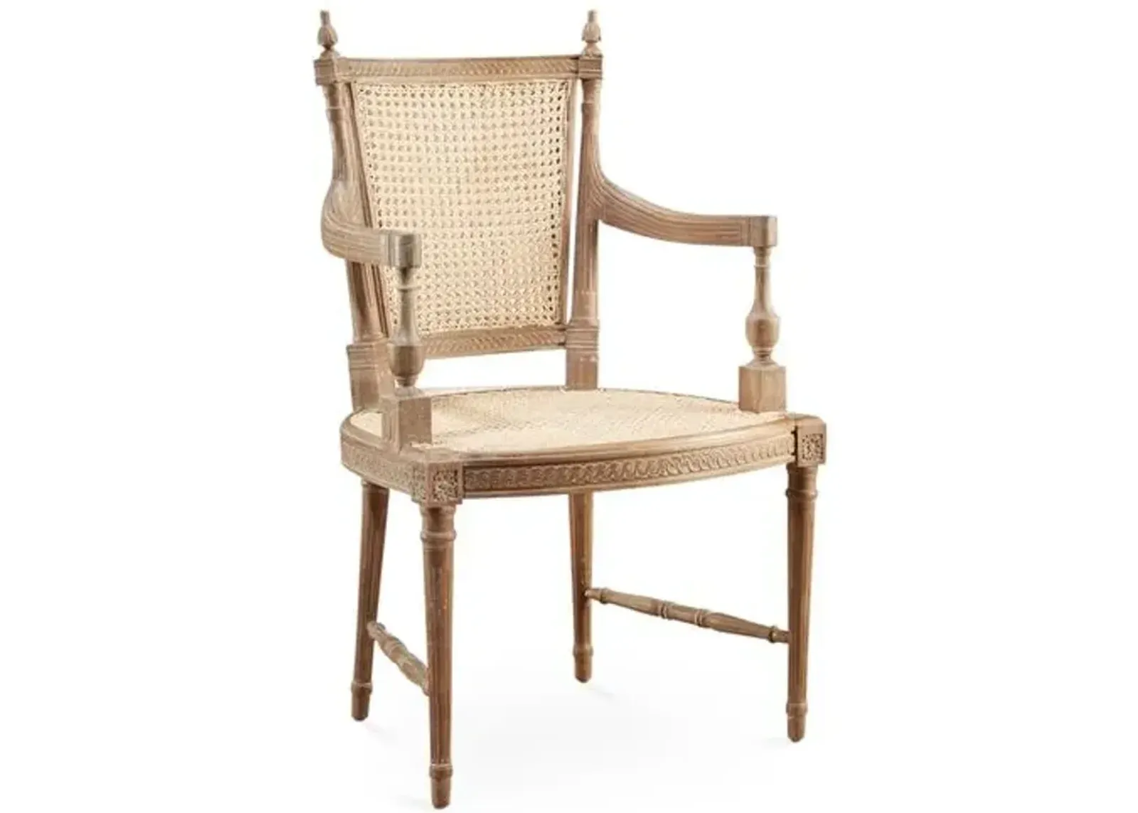 Hampton Wicker Armchair - Natural - Handcrafted - Beige