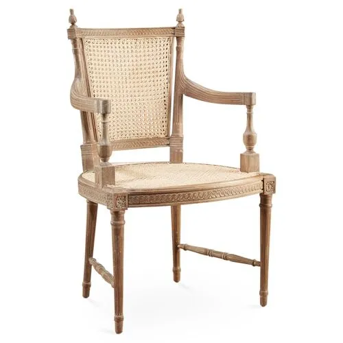 Hampton Wicker Armchair - Natural - Handcrafted - Beige