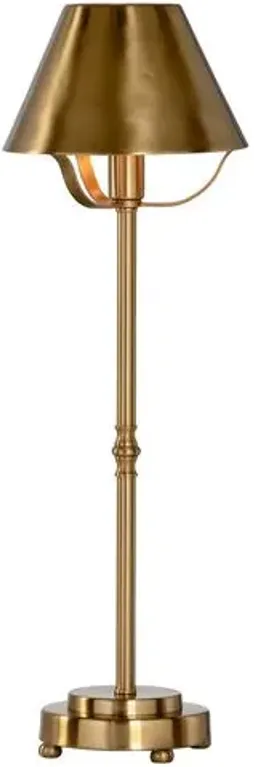 Hayes Table Lamp - Brass - Chelsea House