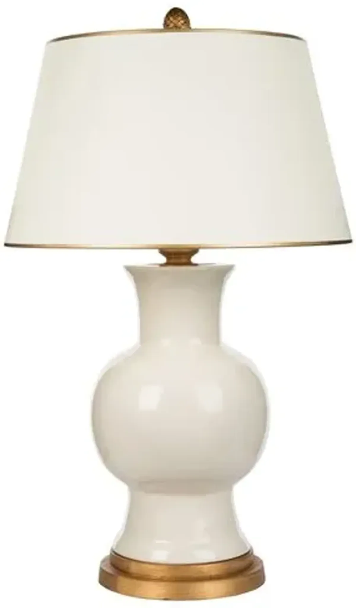 Emmy Table Lamp - Ivory - Bradburn Home