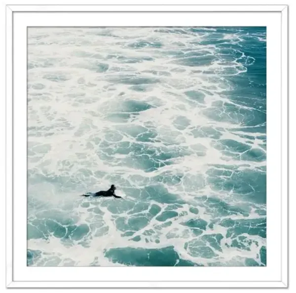 Christine Flynn - California Surfer Photograph - Blue