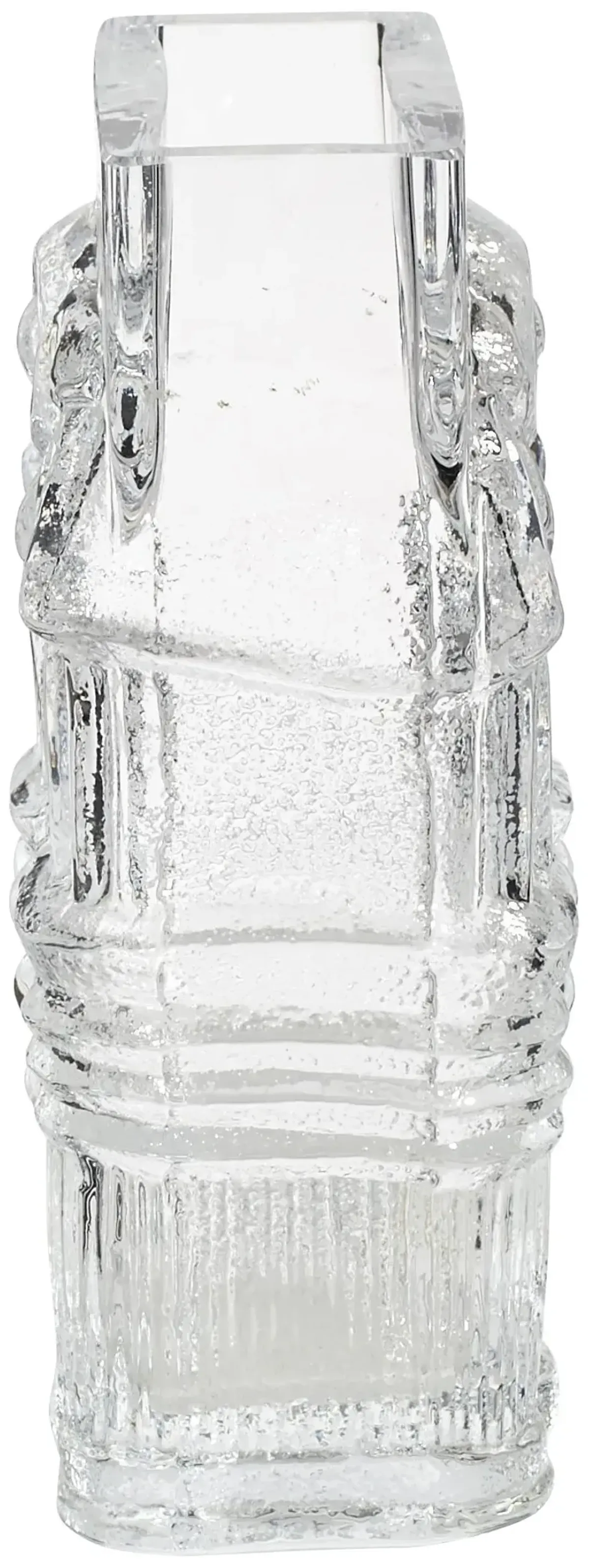 Royal Krona Skruf Swedish Glass Vase - 2-b-Modern - Clear