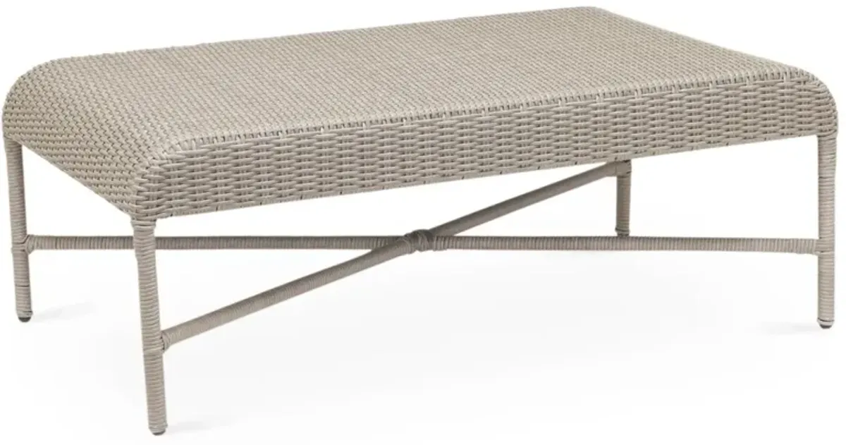 Maye Outdoor Coffee Table, French Gray