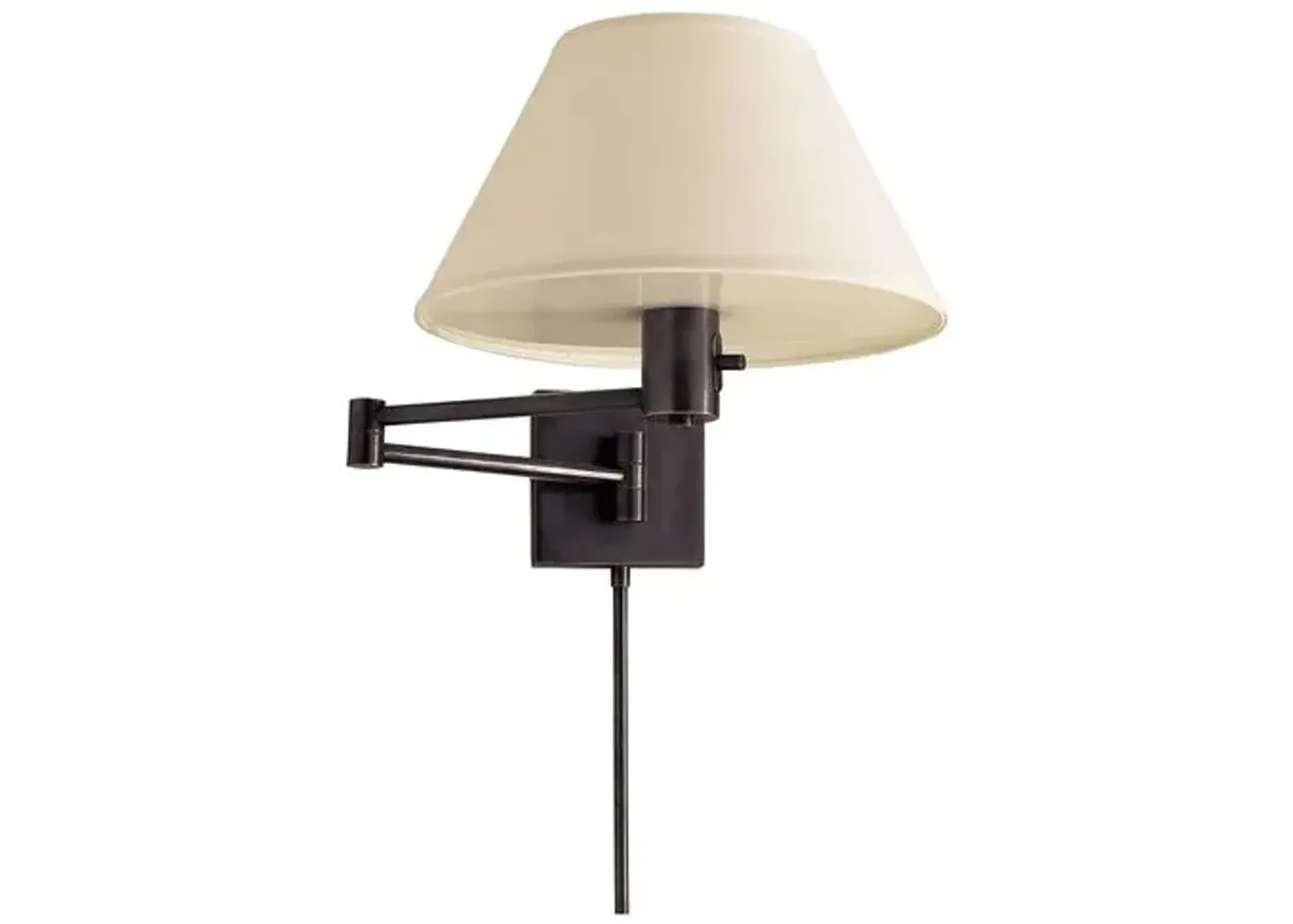 Visual Comfort - Classic Swing-Arm Sconce - Bronze - Black