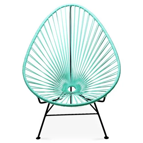 Acapulco Outdoor Lounge Chair - Mexa - Handcrafted - Green