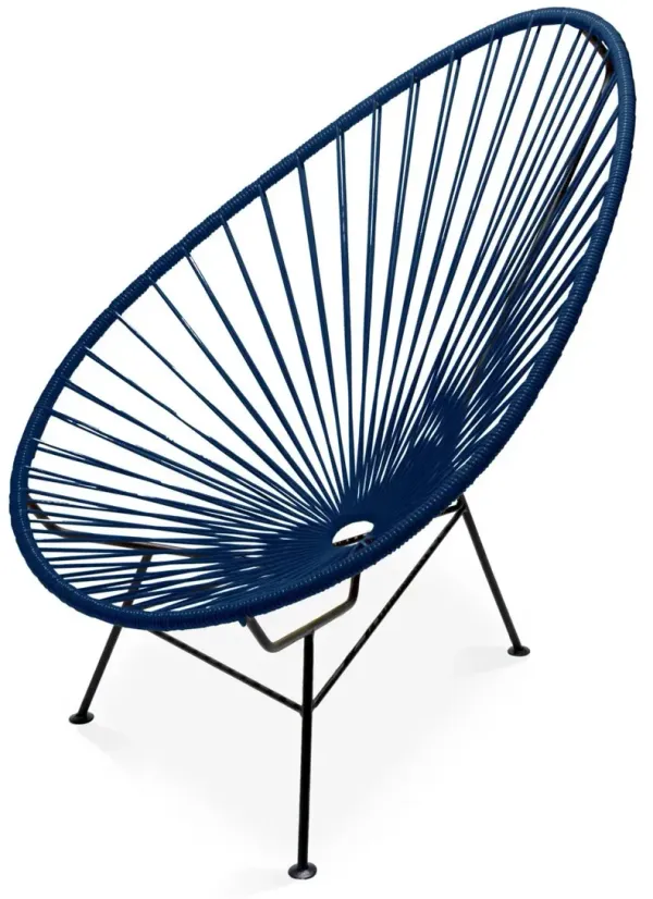 Acapulco Outdoor Lounge Chair, Navy