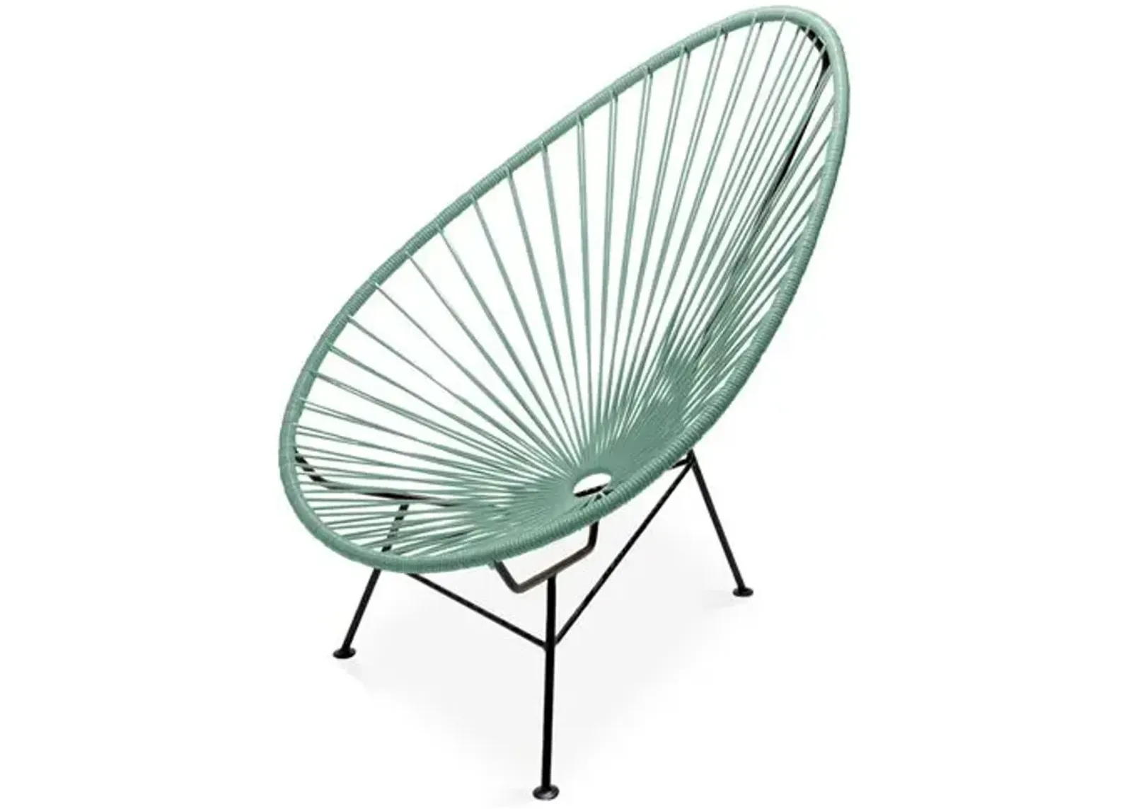 Acapulco Outdoor Lounge Chair - Olive Green - Mexa - Handcrafted