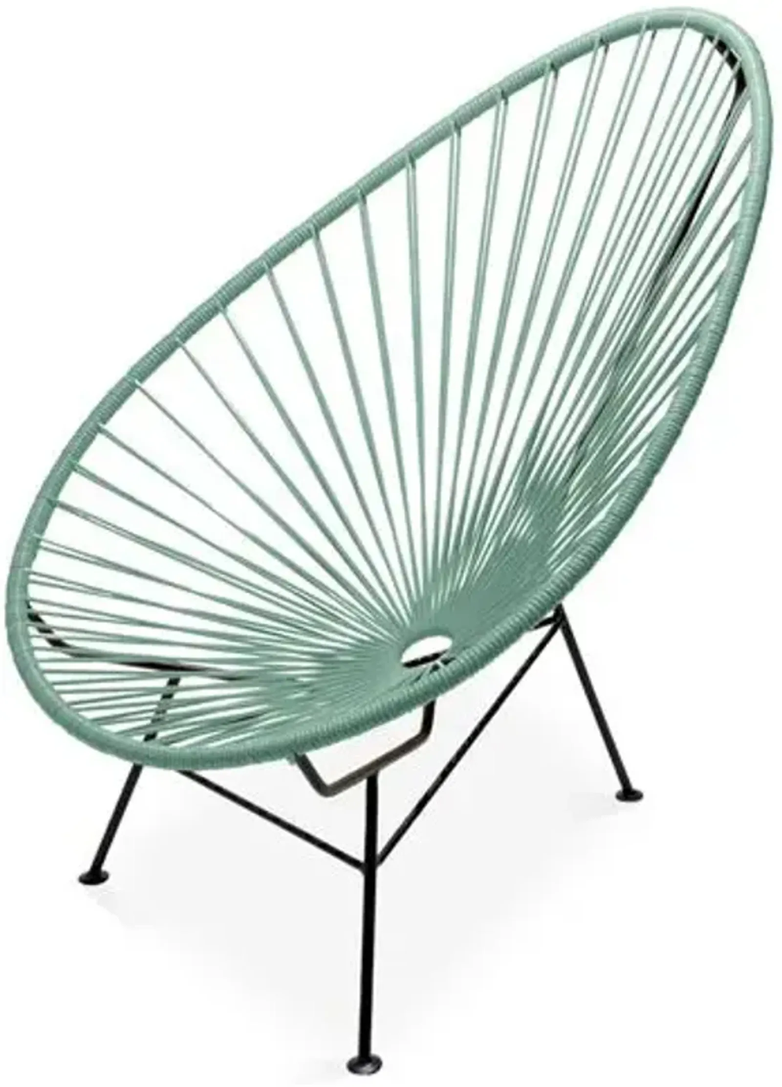 Acapulco Outdoor Lounge Chair - Olive Green - Mexa - Handcrafted